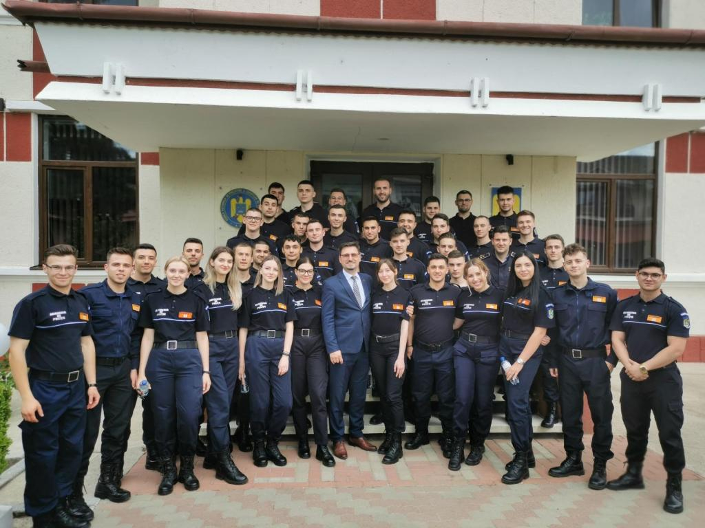 Școala Națională de Pregătire a Agenților de Penitenciare Târgu Ocna gazdă a programelor de pregătire pentru studenții Academiei de Poliție „A.I. Cuza” și a personalul din sectorul Siguranța Deținerii și Regim Penitenciar