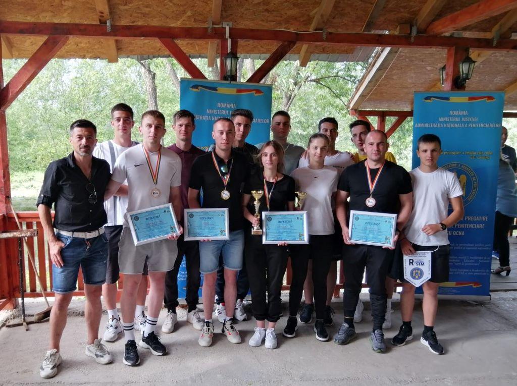 Școala Națională de Pregătire a Agenților de Penitenciare Târgu Ocna gazdă a evenimentului sportiv „TROFEUL R-SIM”